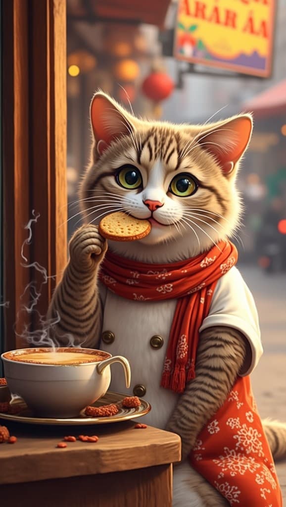 How This Cozy Cat Became an Internet Sensation with AI Video Magic #digen ai #FreeAIVideoGenerator