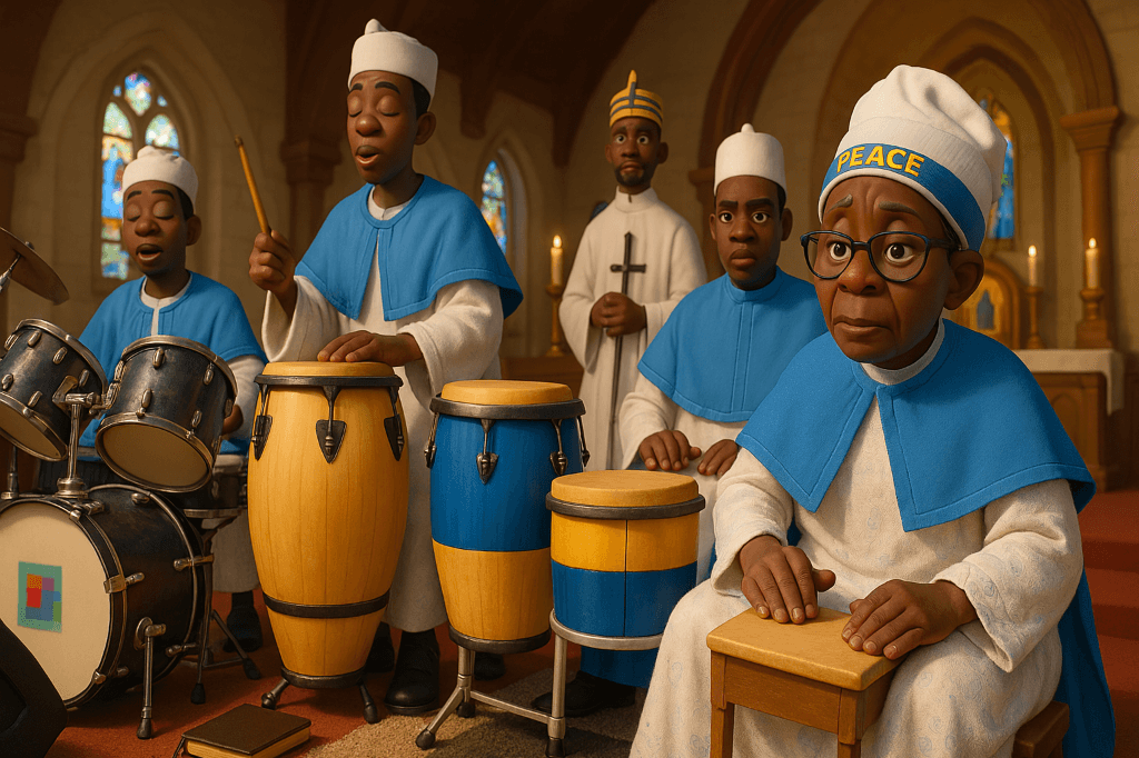 How This Church Choir Used AI To Turn Their Peaceful Performance Into A Viral Masterpiece #digen ai #FreeAIVideoGenerator