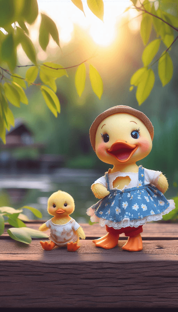 How Two Playful Ducklings Became Viral Stars with AI Video Magic #digen ai# #FreeAIVideoGenerator#