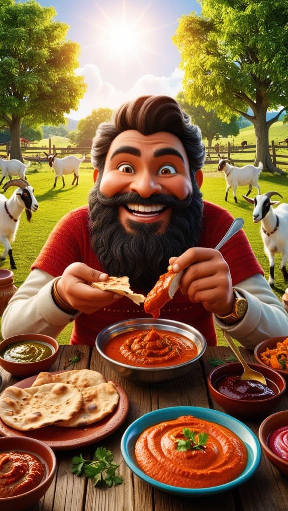 How to Turn a Rustic Feast into Viral Video Magic with AI #digen ai# #Free AI Video Generator#