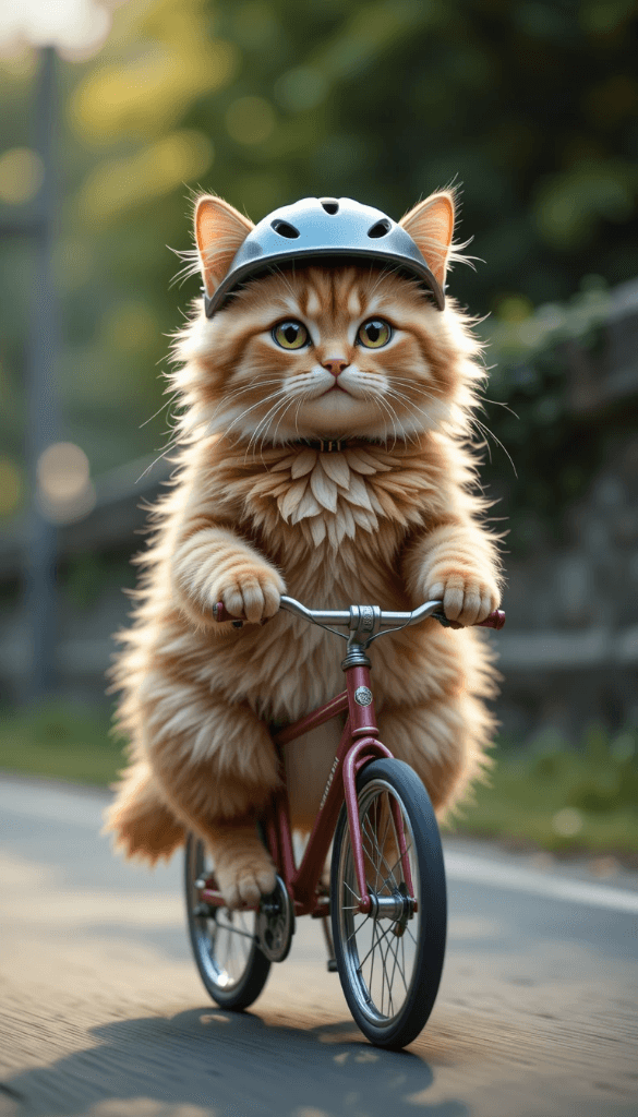 How a Helmet-Wearing Cat Became a Viral Video Star (And How You Can Too!) #digenai #FreeAIVideoGenerator