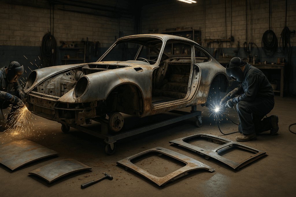 Bringing History to Life: How AI Captures the Passion of Classic Car Restoration #digen ai #FreeAIVideoGenerator