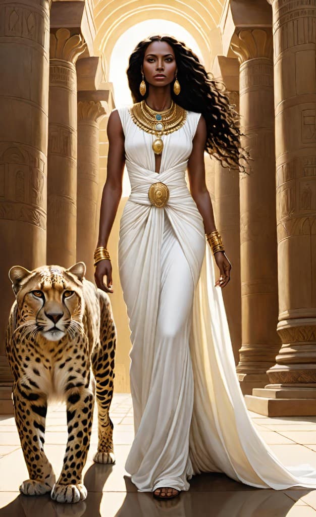 Unlock Ancient Magic with AI: How I Brought Pharaoh’s Cheetah Companion to Life #digenai #FreeAIVideoGenerator