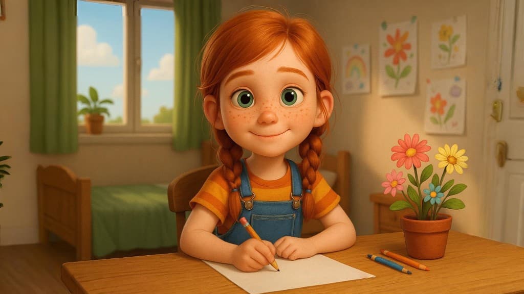 From Sketch to Screen: How Mia Brought Her Magical World to Life with AI #digen ai #FreeAIVideoGenerator