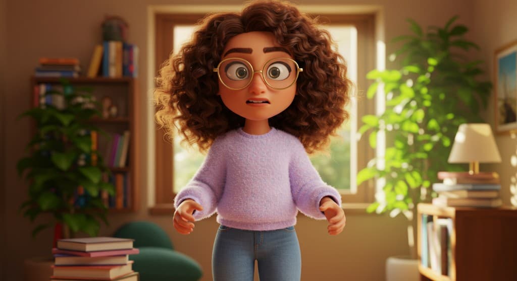 How a Curious Girl Turned Her Bookshelf into a Portal of Magic #digen #FreeAIVideoGenerator