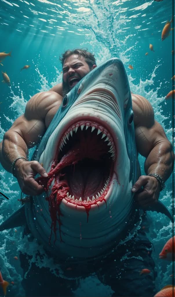 Surviving the Deep: How AI Brings Underwater Thrills to Life #digen ai# #Free AI Video Generator#