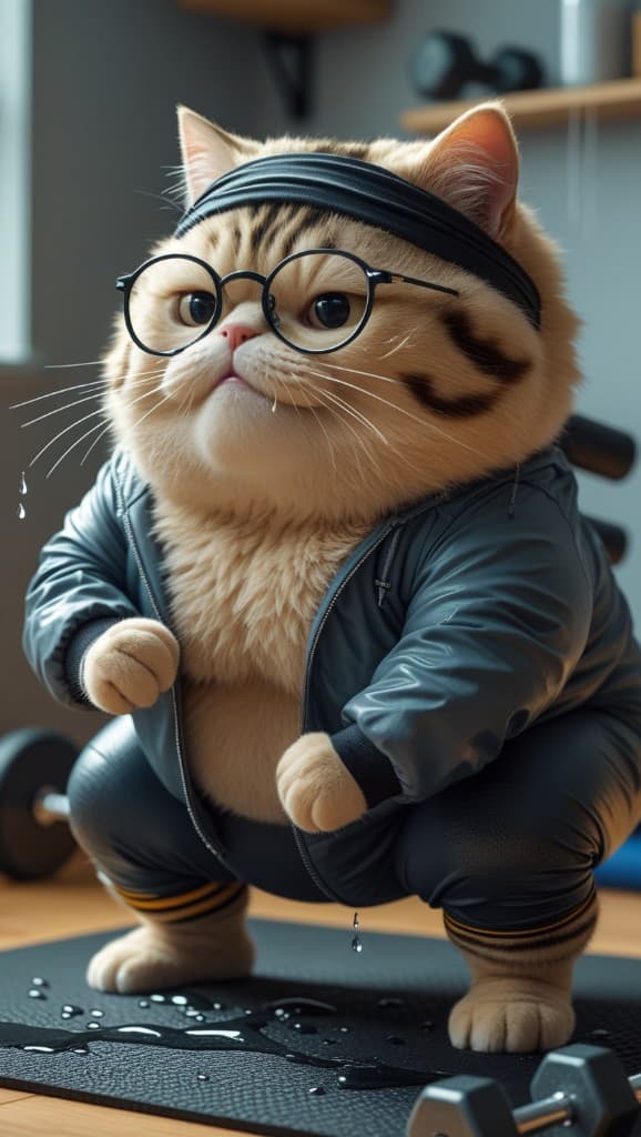 How to Turn Your Pet into a Fitness Superstar with AI Video Magic #digen ai# #Free AI Video Generator#