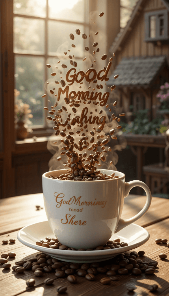 How AI Brought My Morning Coffee to Life: A Story of Magic & Creativity #digen ai #FreeAIVideoGenerator