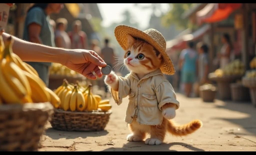 How This Tiny Kitten Became the Star of a Magical Market: Your Free AI Video Guide #digen ai #Free AI Video Generator