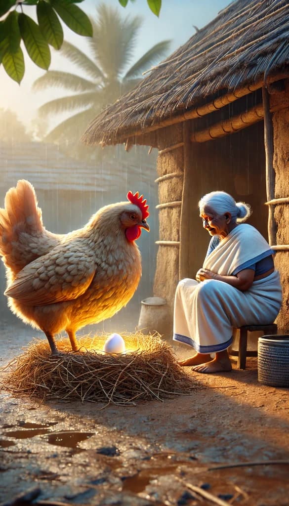 The Guardian Egg: How AI Brings Rural Magic to Life #digen ai #FreeAIVideoGenerator