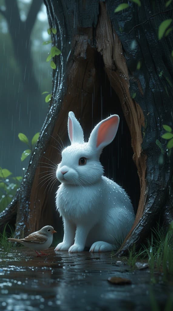 How to Capture a Rainforest Mystery with AI: The Rabbit’s Secret Journey #digen ai# #Free AI Video Generator#