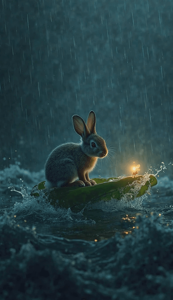 How AI Brought a Rabbit’s Stormy Adventure to Life—and How You Can Too! #digen ai #FreeAIVideoGenerator