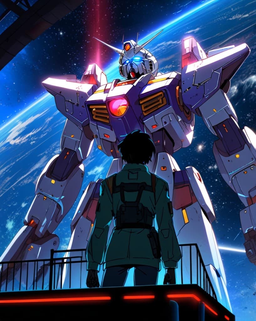 From Balcony Gaze to Epic Mech Mastery – How AI Made It Possible! #digenai #FreeAIVideoGenerator