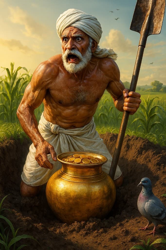 From Soil to Screen: How AI Brought a Farmer’s Golden Secret to Life #digen ai# #Free AI Video Generator#