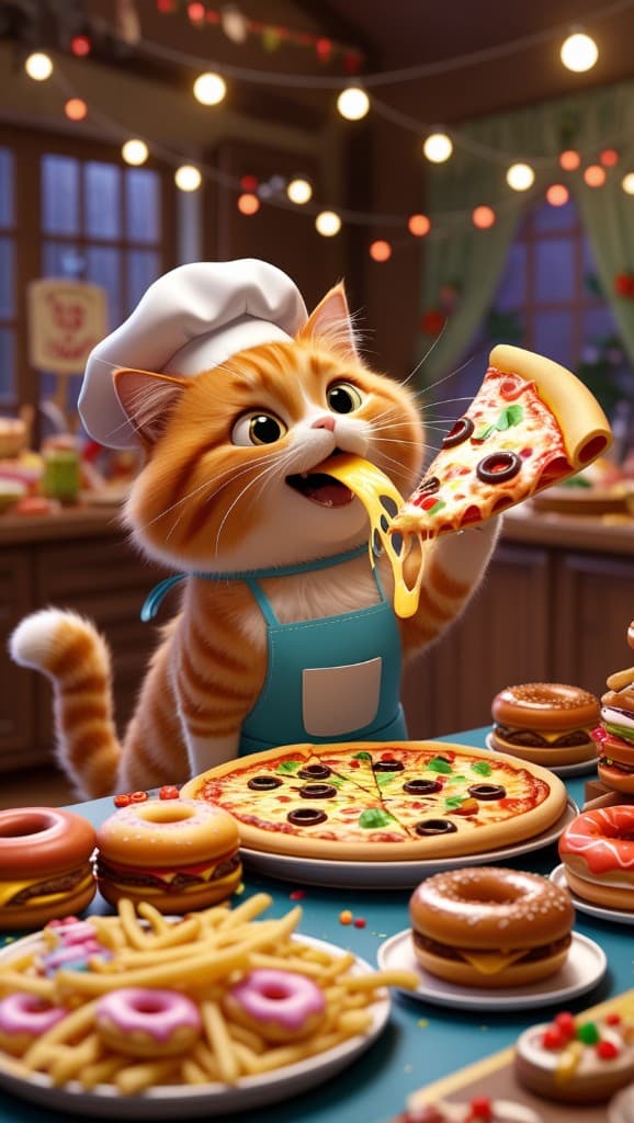 How I Turned My Cat into a Star Chef with AI Video Magic #digen ai #FreeAIVideoGenerator