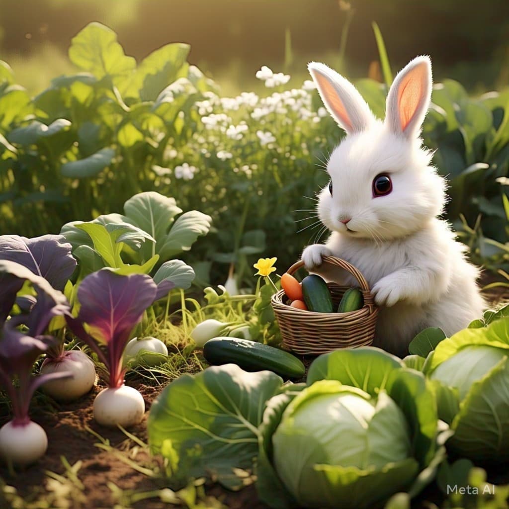How AI Brought a Garden Rabbit’s Adventure to Life #digen ai #FreeAIVideoGenerator