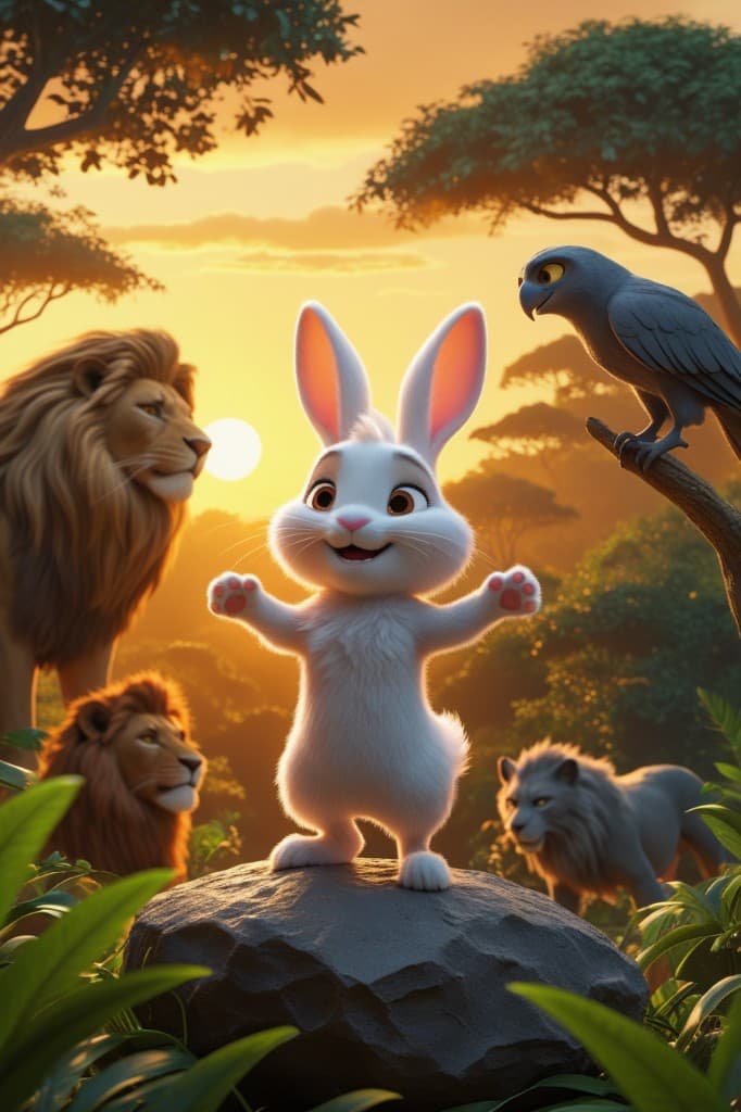 How AI Brought a Jungle's Sunset Symphony to Life: Your Free Guide to Magic Video Creation #digen ai #FreeAIVideoGenerator