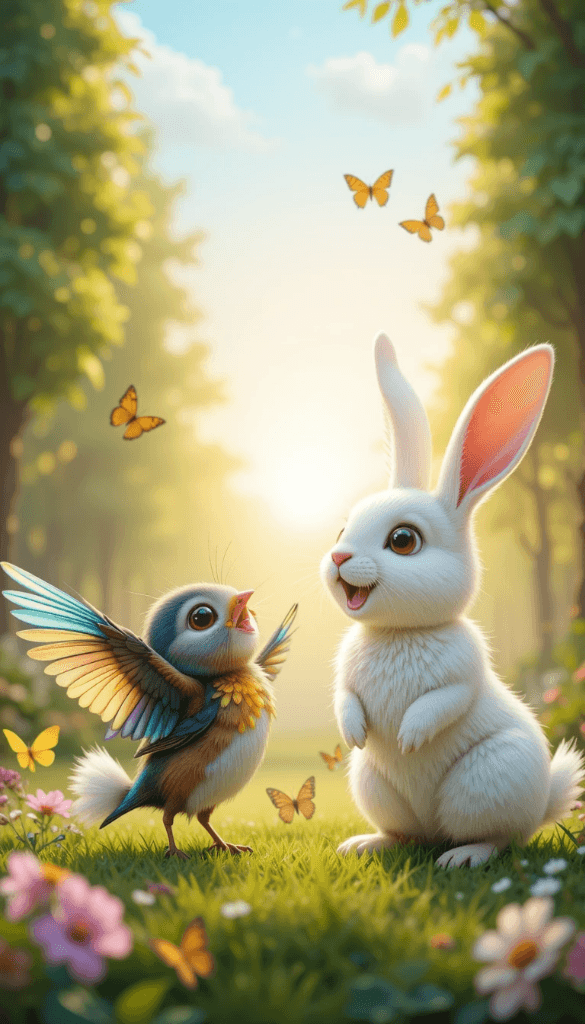 How AI Brought Spring’s Magic to Life: A Bunny’s Whimsical Adventure #digen ai #FreeAIVideoGenerator