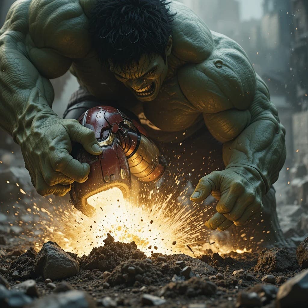 How AI Brought Hulk’s Epic Battle To Life – And How You Can Too! #digen ai# #Free AI Video Generator#