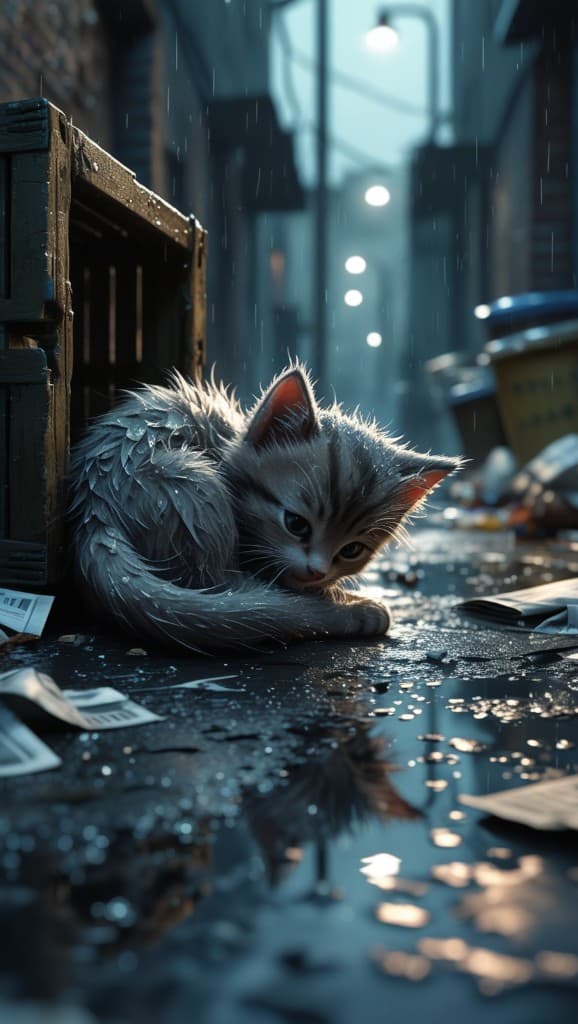 How an Abandoned Kitten Inspired My Viral AI Video – And How You Can Do It Too #digen ai# #Free AI Video Generator#