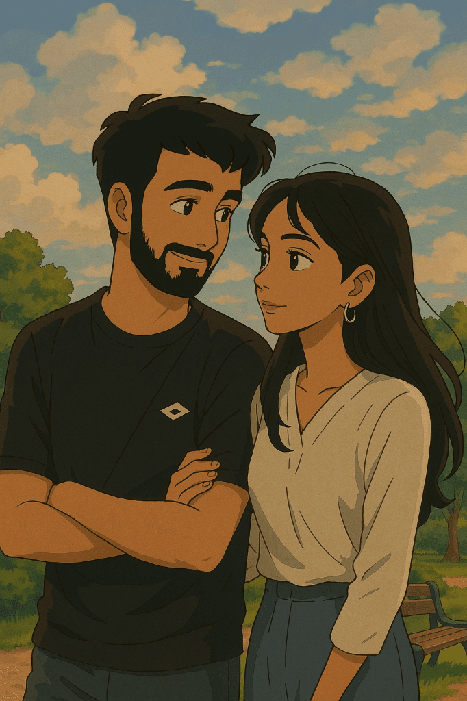 How AI Brought a Park Romance to Life: Your Free Guide to Creating Magic #digen ai# #Free AI Video Generator#