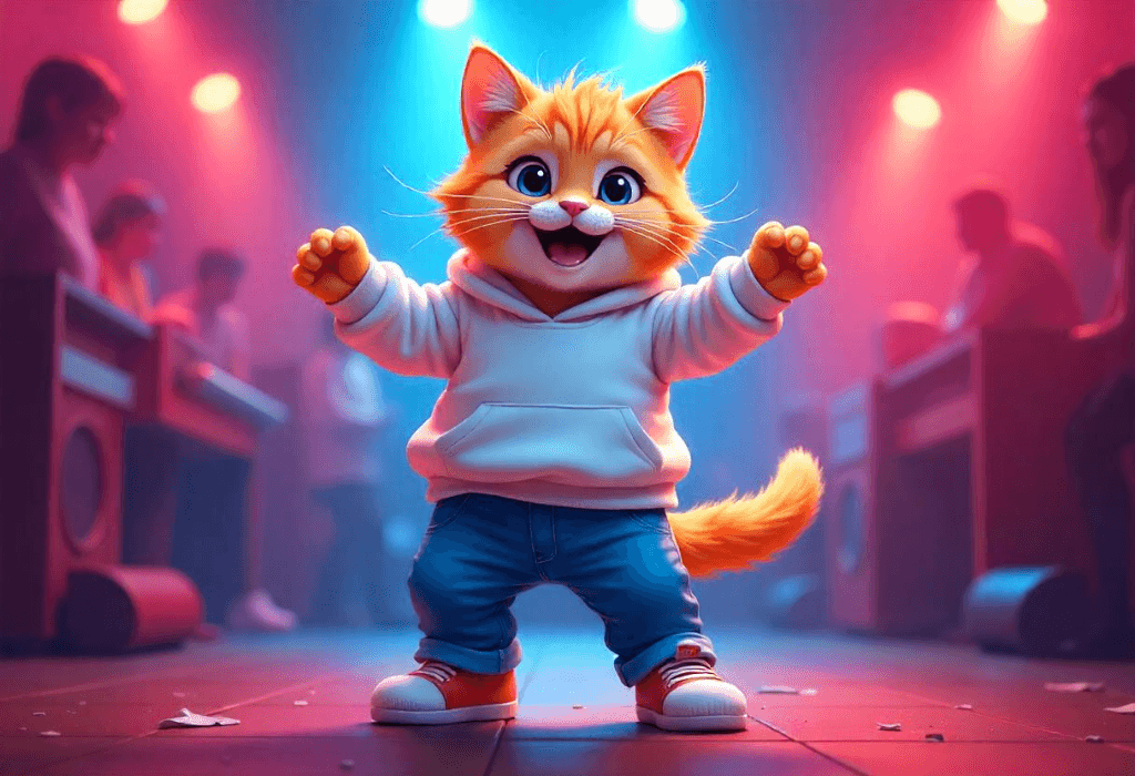 How One Cat’s Nightclub Dance Party Went Viral (And How You Can Make Your Own!) #digenai #FreeAIVideoGenerator