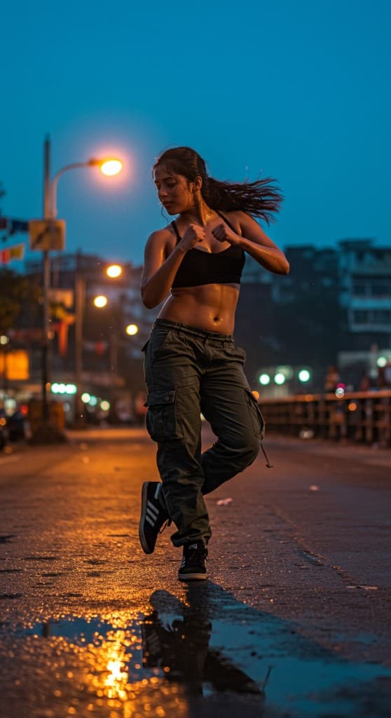 Urban Grace Brought To Life: How AI Transforms Street Dance Into Art #digen ai# #Free AI Video Generator#