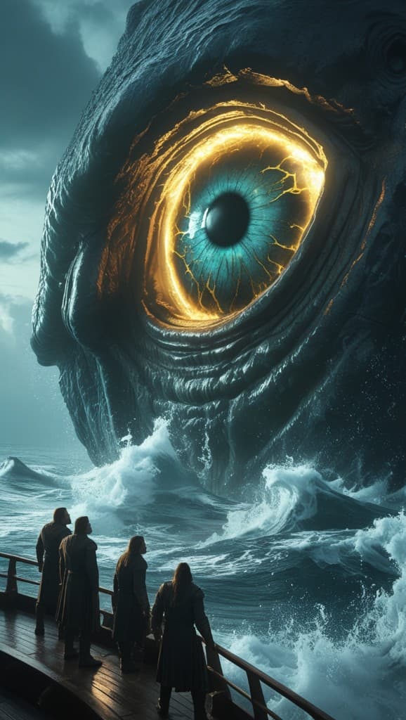 How AI Brought the Ocean's Giant Eye to Life – And How You Can Too! #digen ai #FreeAIVideoGenerator