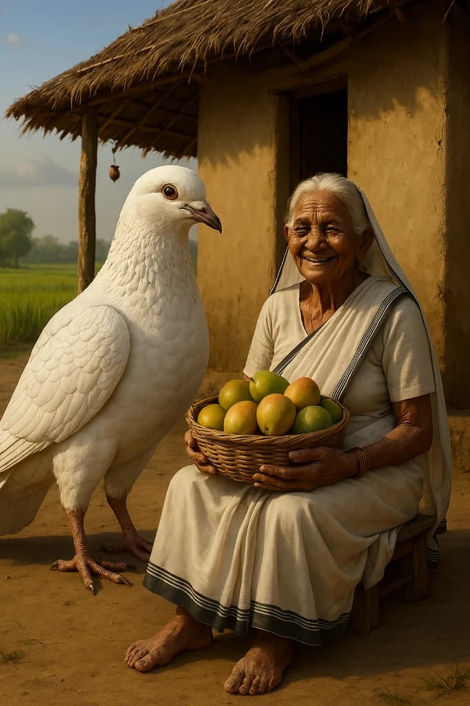 How AI Brought a Rural Serenity Scene to Life: A Story of Connection #digen ai #FreeAI