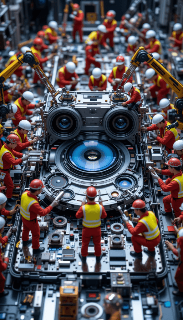 Behind-the-Scenes of a Mechanical Marvel: How AI Simplifies Complex Creation #digenai #FreeAIVideoGenerator