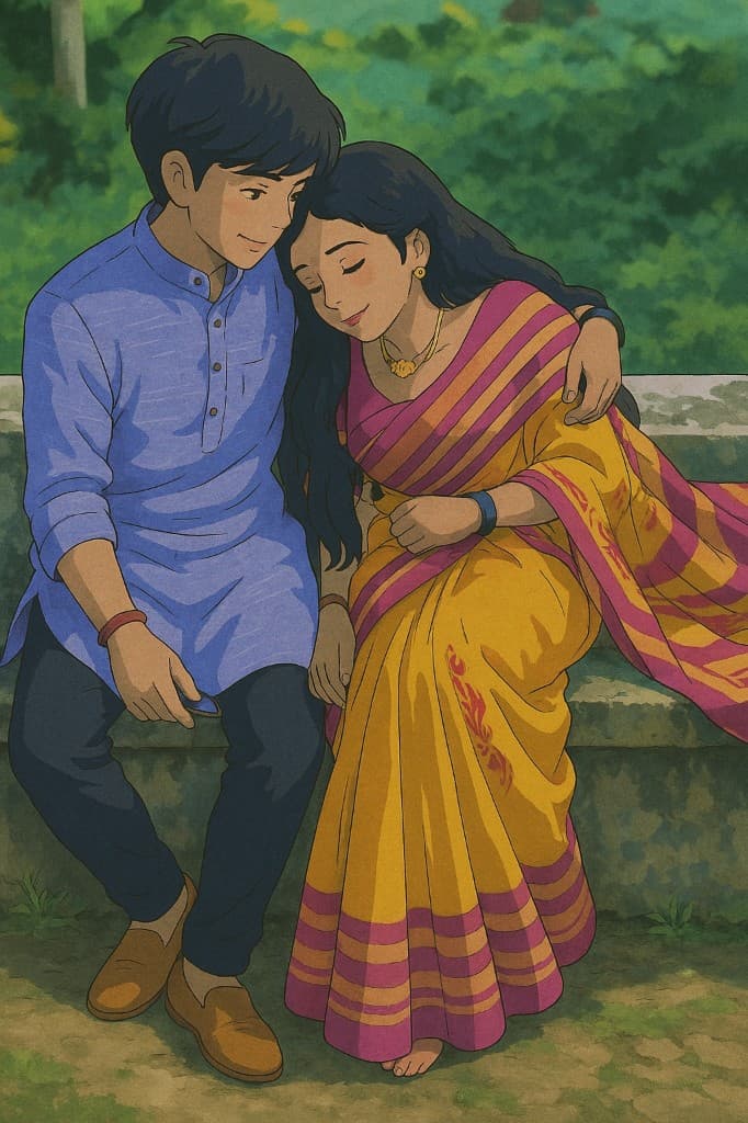 How AI Brought a Couple’s Serene Moment to Life #digen ai #FreeAIVideoGenerator