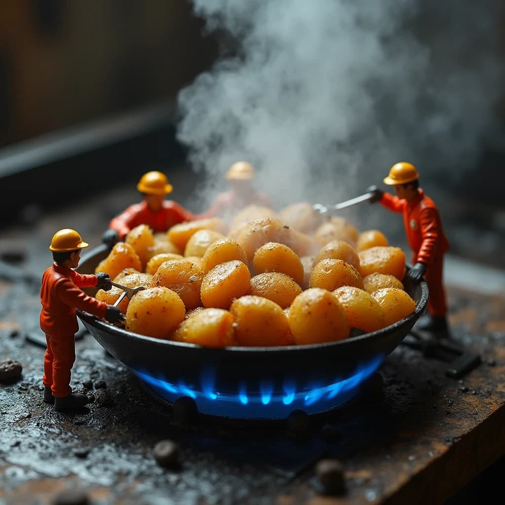 How Tiny Construction Crews Are Taking Over Your Kitchen: The Magic of AI Video Creation #digen ai #FreeAIVideoGenerator