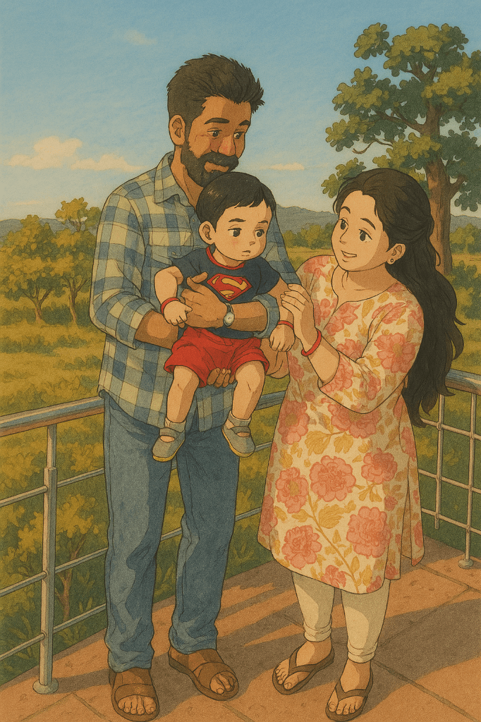 How This Family’s Balcony Moment Became an AI Video Masterpiece #digenai #FreeAIVideoGenerator
