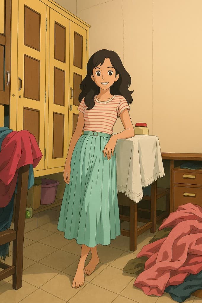 From Still Frame to Magic: How AI Brought Life to a Cozy Laundry Day #digenai #FreeAIVideoGenerator