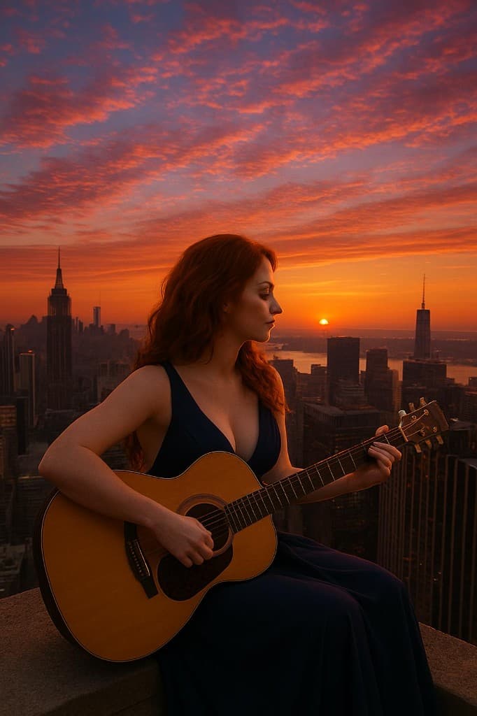 How AI Brought a Sunset Serenade to Life: Your Free Guide to Creating Magic #digen ai #FreeAI