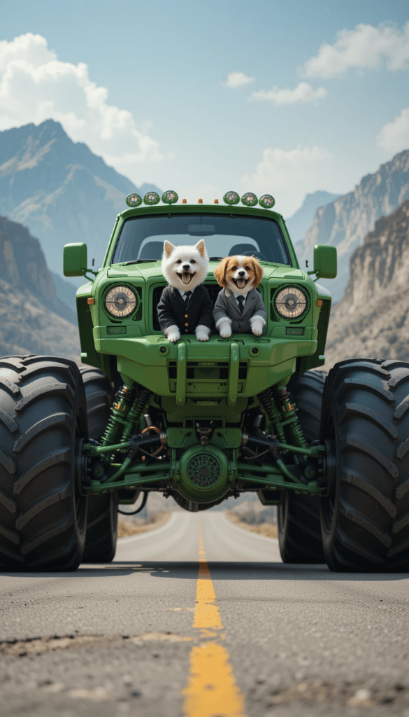 How Two Suits & a Monster Truck Became Viral AI Magic #digenai #FreeAIVideoGenerator