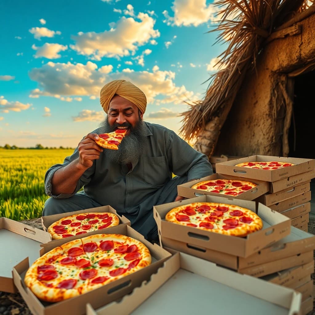 The Secret Sauce of Magic Pizza Videos: How AI Made This Bearded Chef Go Viral #digen ai# #FreeAIVideoGenerator#