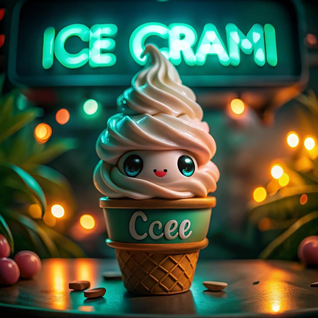 How to Turn Your Ice Cream Dreams into Reality with AI Video Magic? #digen ai #FreeAIVideoGenerator