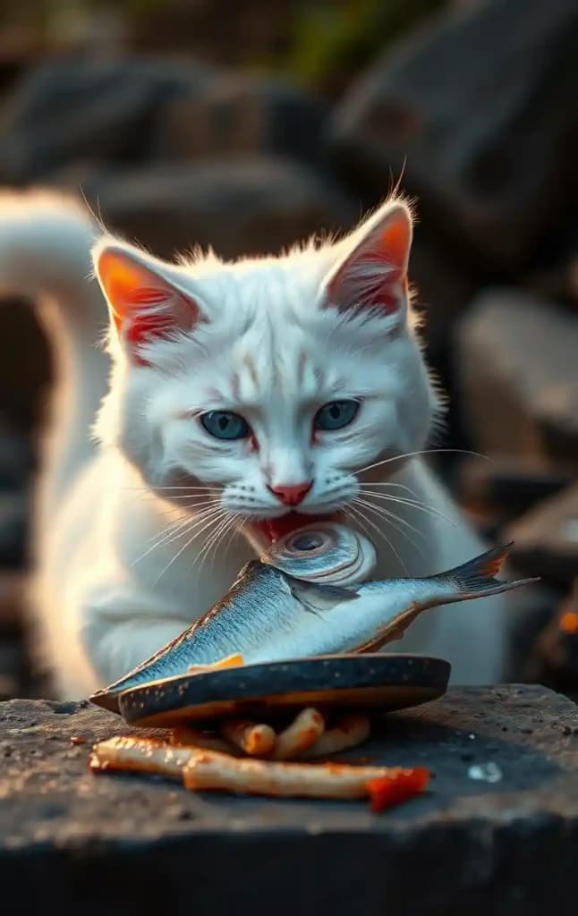 The Whisker Chronicles: How AI Brought a Cat’s Fishy Adventure to Life #digenai #FreeAIVideoGenerator