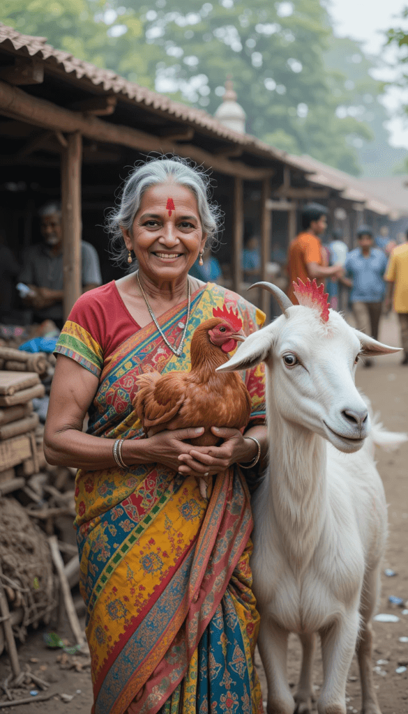 How One Elderly Vendor Captured Her Market Magic with AI Video—And How You Can Too #digenai #FreeAIVideoGenerator