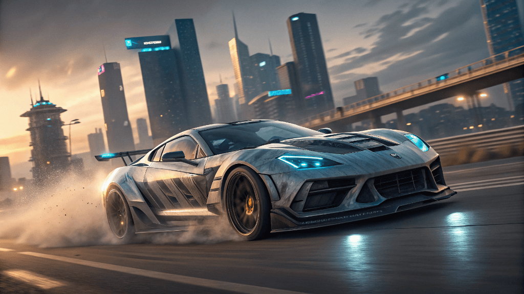 How to Turn Your Car Chase Dreams into Reality with AI Video Magic? #digen ai# #FreeAIVideoGenerator
