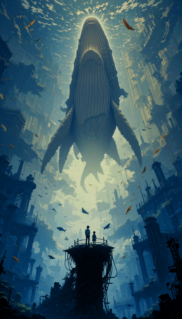 How to Create Mesmerizing AI Videos of Giant Whales Hovering Over Floating Cities – Effortlessly! #digenai #FreeAIVideoGenerator