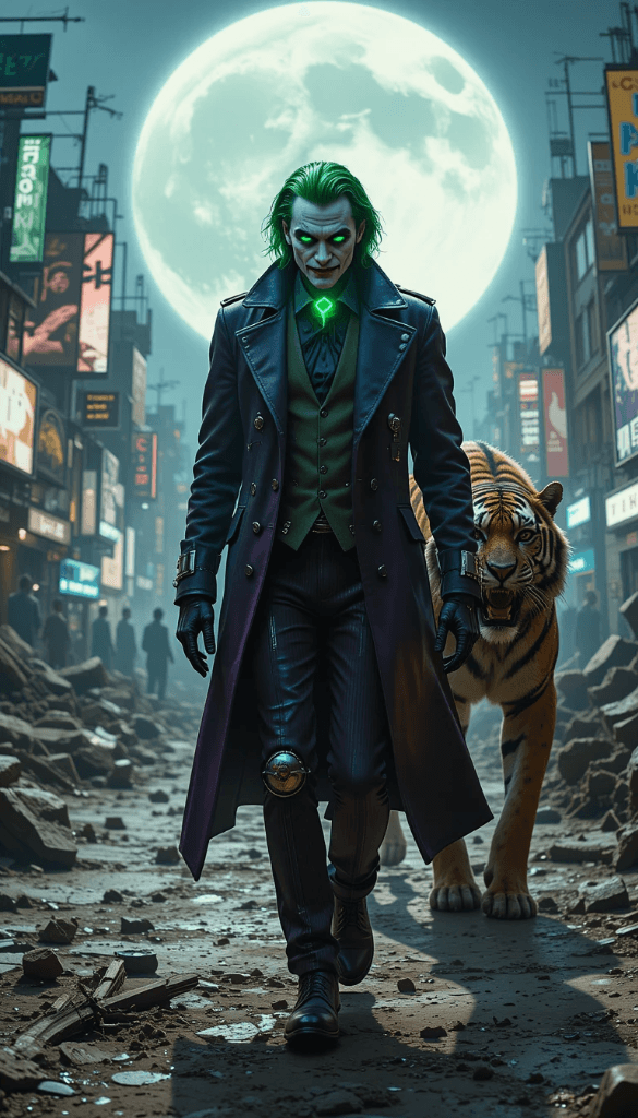 The Unlikely Alliance: How AI Brought Joker’s Surreal Vision to Life #digen ai #FreeAIVideoGenerator