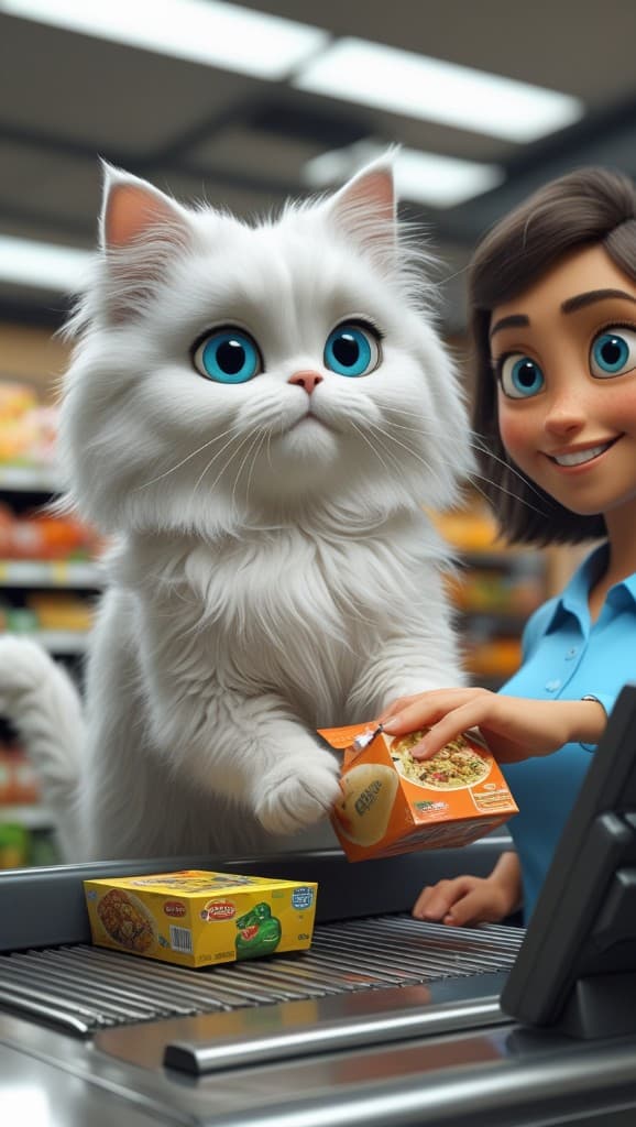 How This Fluffy Supermarket Cat Became an AI Video Sensation – And How You Can Too! #digenai #FreeAIVideoGenerator
