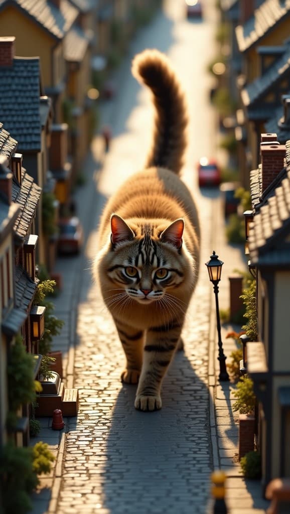 The Secret Life of Whisker: How AI Brought a Cat’s Grand Adventure to Life #digen ai #FreeAIVideoGenerator
