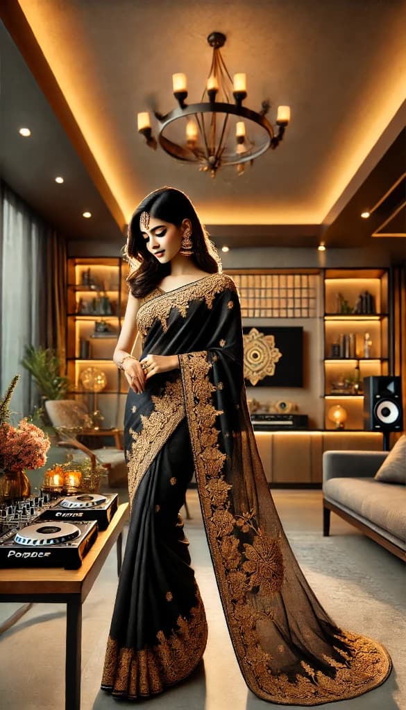 How Traditional Elegance Met Modern Tech Magic – An AI Story You Can Recreate! #digen ai# #FreeAIVideoGenerator