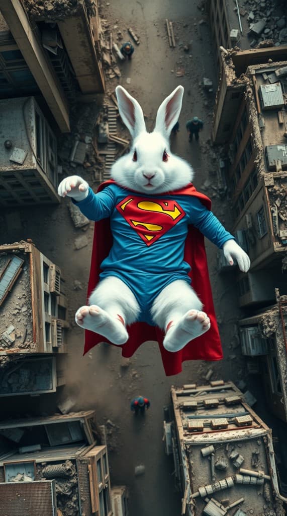 How to Turn a Superhero Rabbit into Viral Video Magic with AI #digen ai# #FreeAI