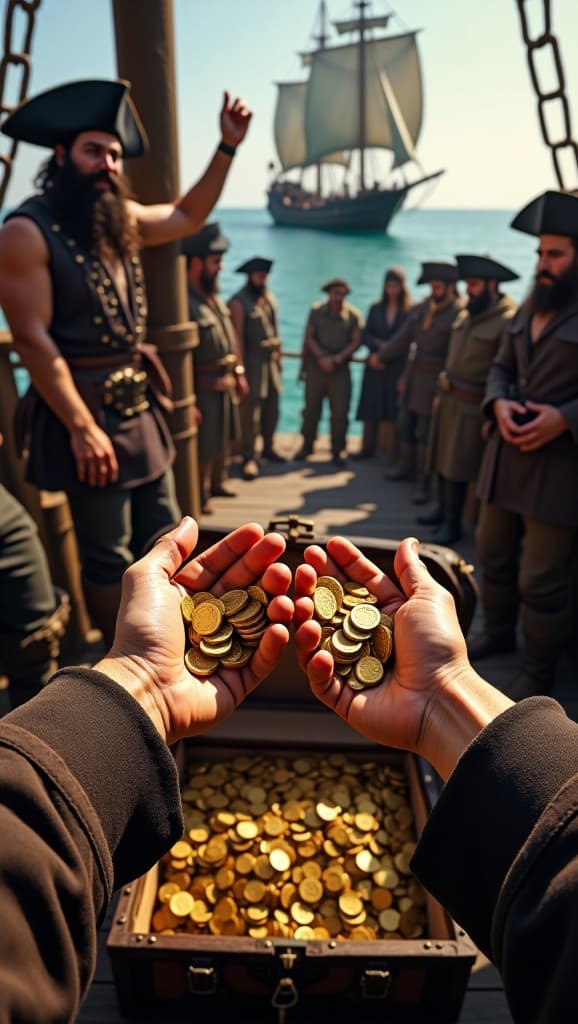 How AI Brought Treasure to Life: Creating Epic Pirate Videos in Seconds #digen ai# #FreeAIVideoGenerator