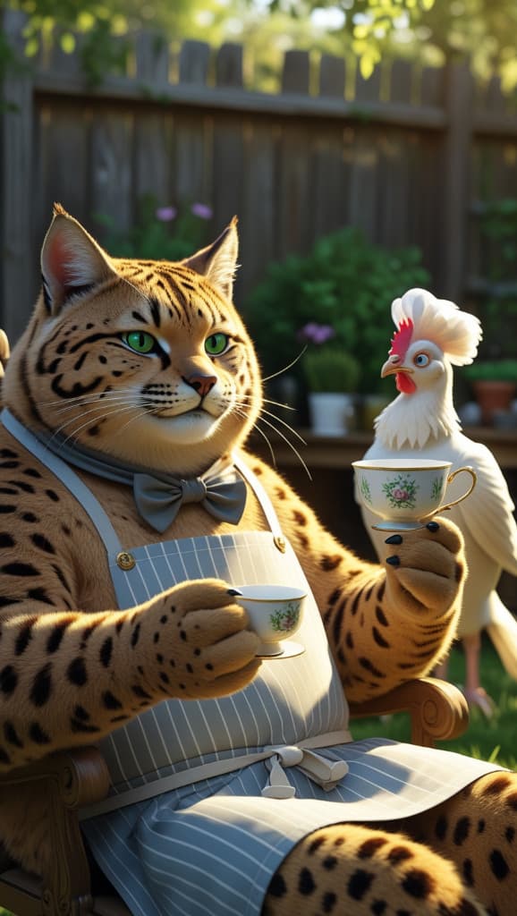 How a Cat & Chicken Tea Party Went Viral—Your Free AI Video Guide #digen ai #FreeAIVideoGenerator