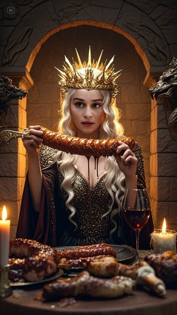 How to Create Royal Feast Videos with AI: A Queen’s Culinary Adventure #digen ai# #FreeAIVideoGenerator